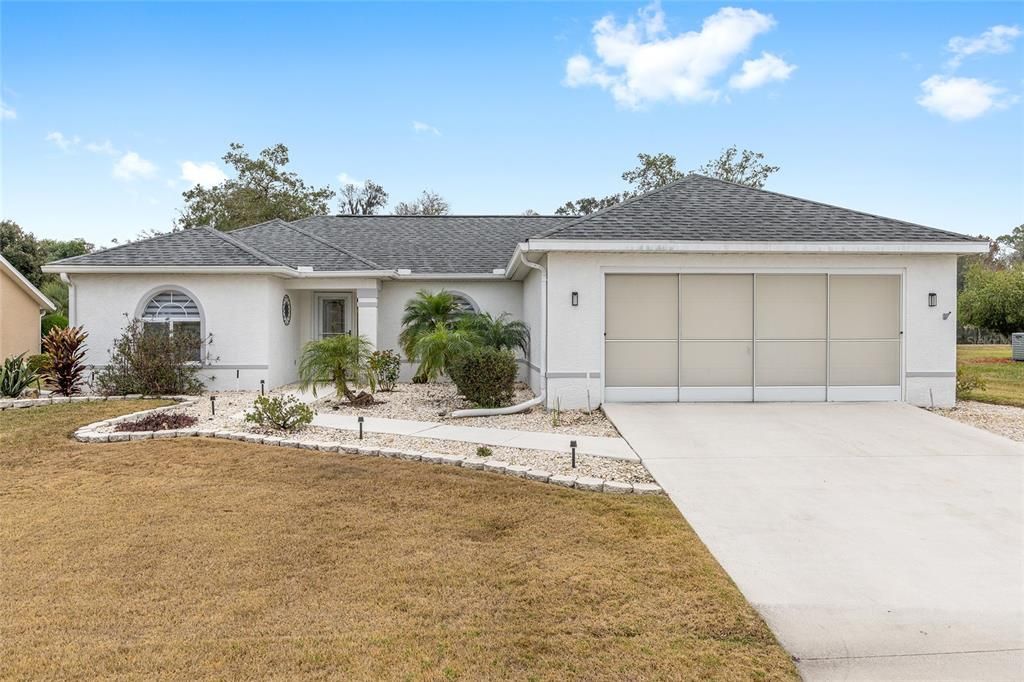Aerial view of property