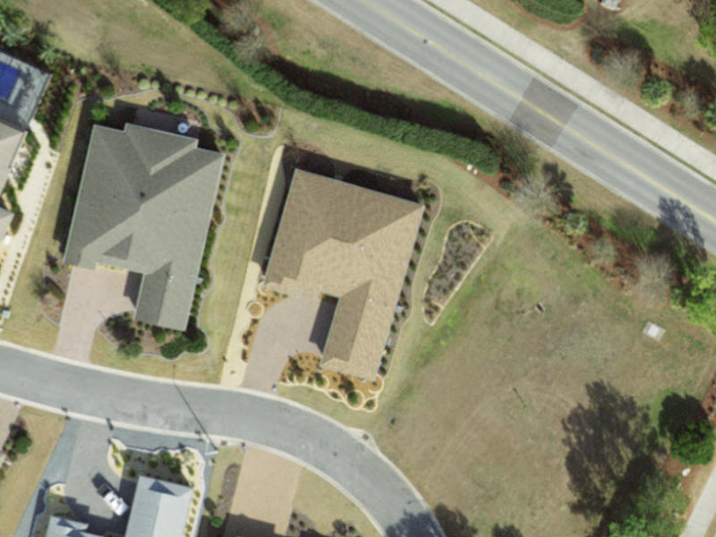 Verified aerial roof photo