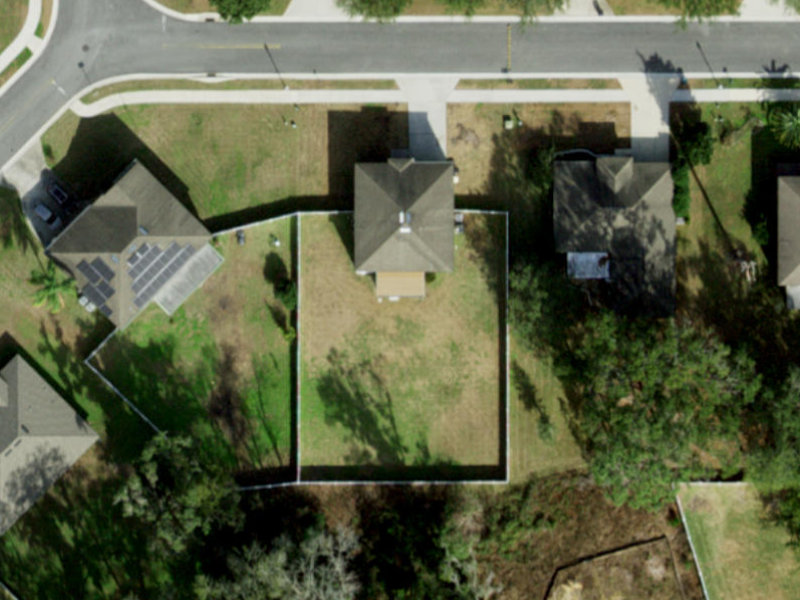 Verified aerial roof photo