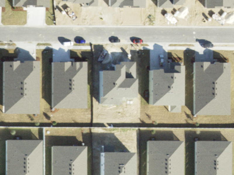 Verified aerial roof photo