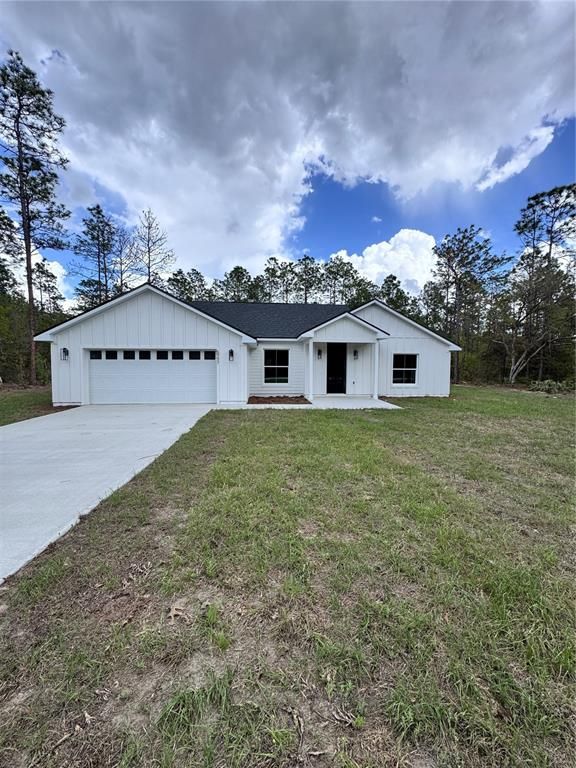 Aerial view of property