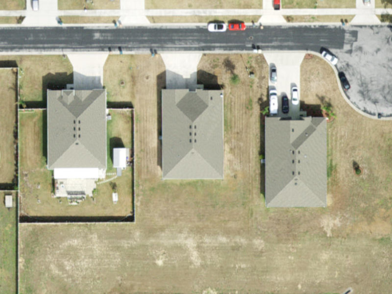 Verified aerial roof photo