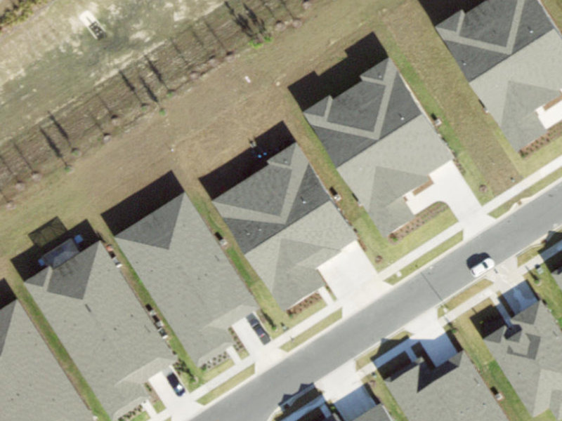 Verified aerial roof photo