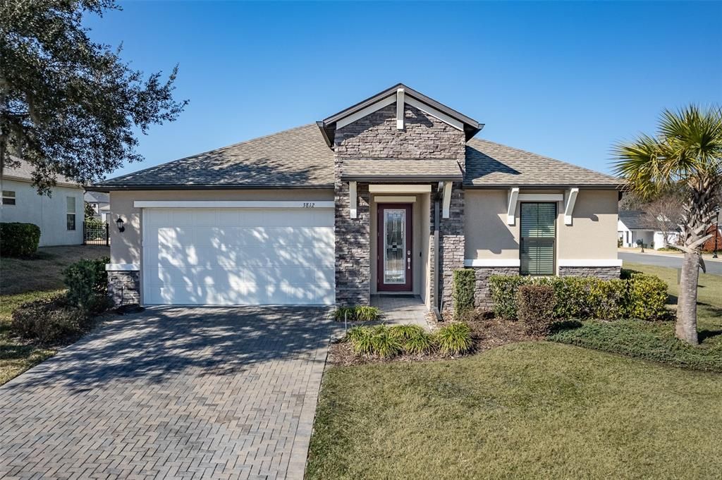 Aerial view of property