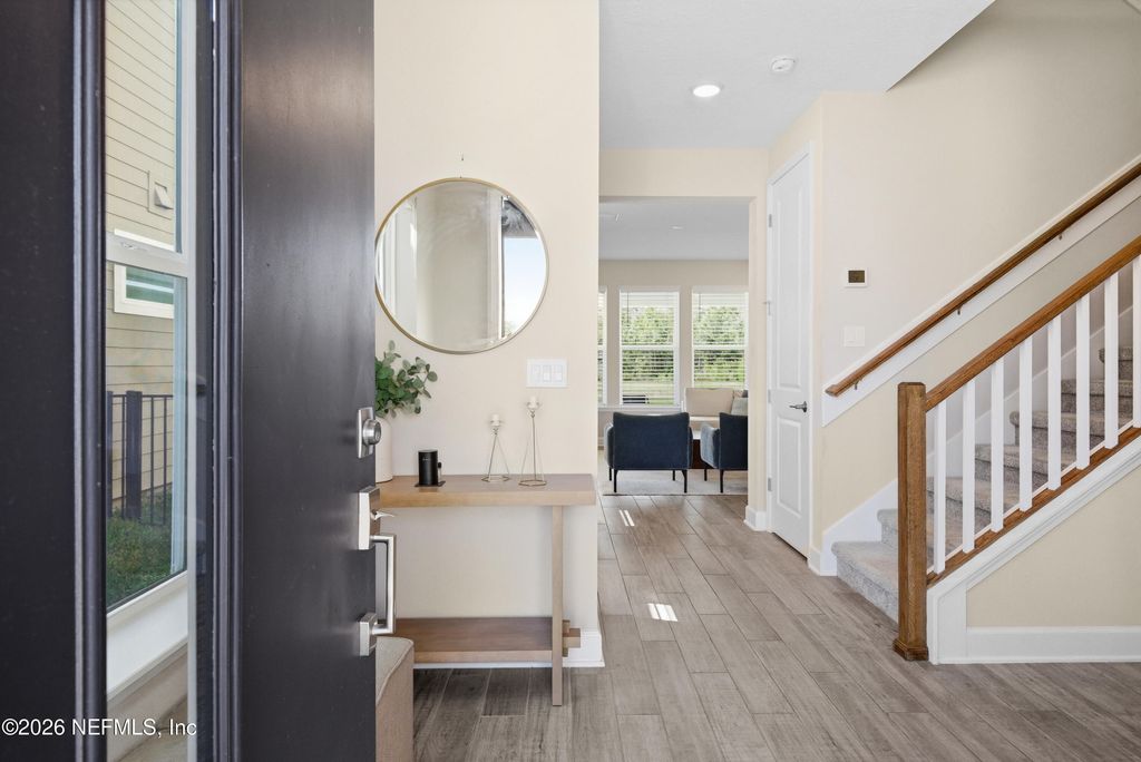 Aerial view of property