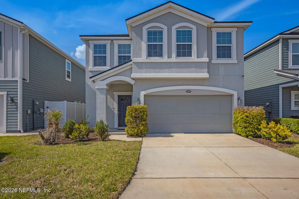 Aerial view of property