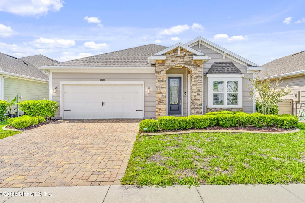 Aerial view of property