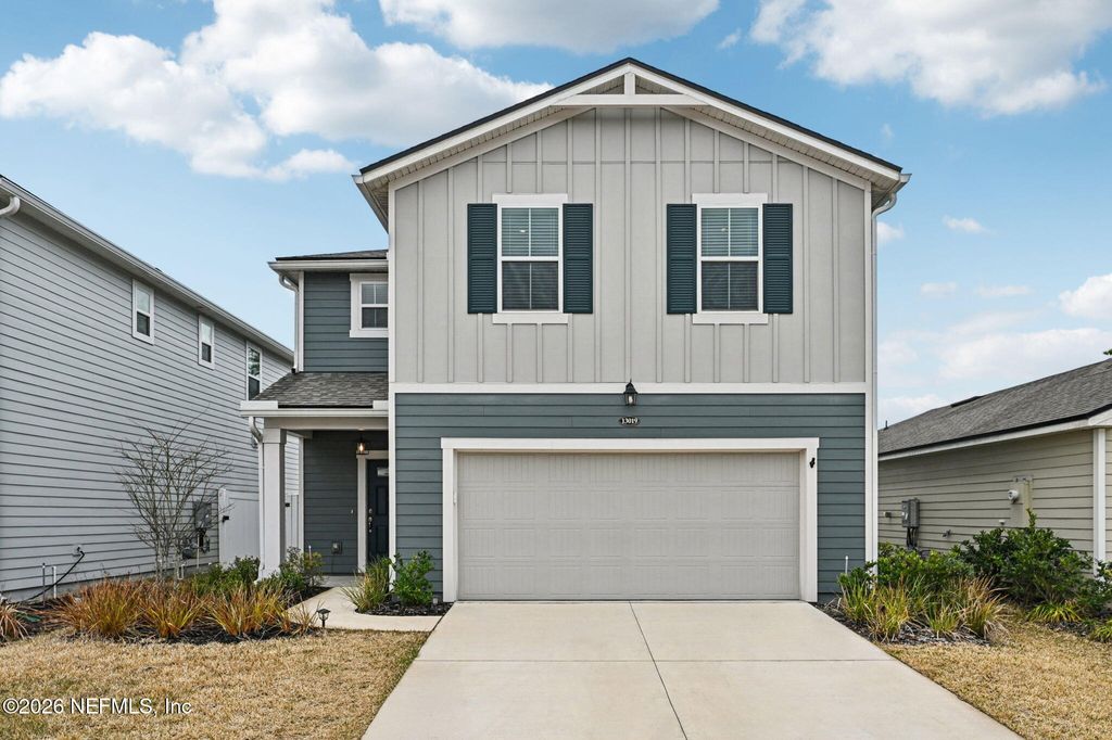 Aerial view of property