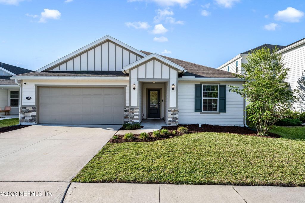 Aerial view of property