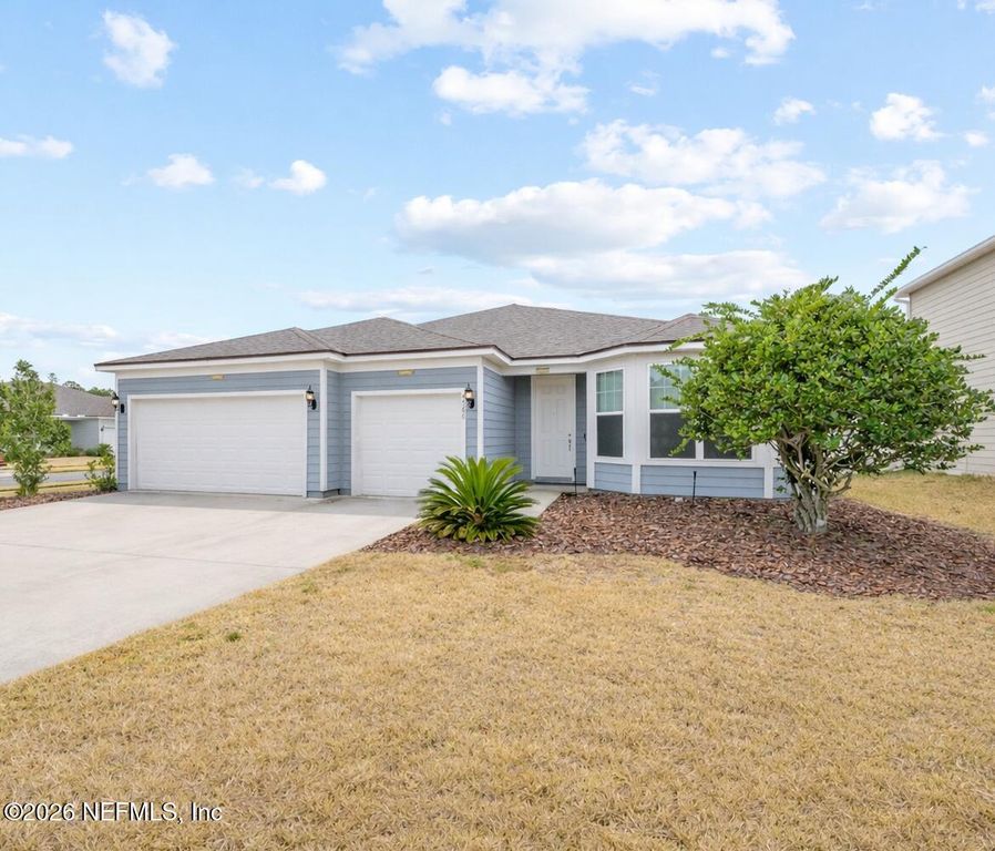 Aerial view of property