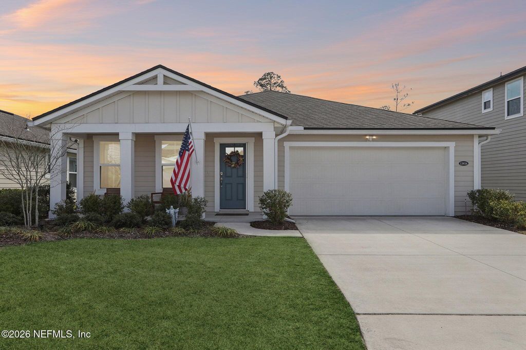 Aerial view of property