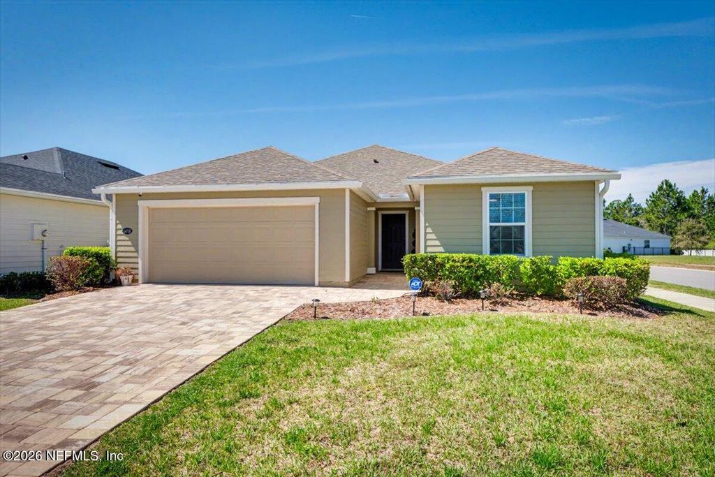 Aerial view of property