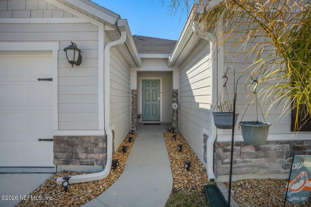 Aerial view of property