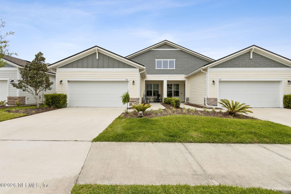 Aerial view of property