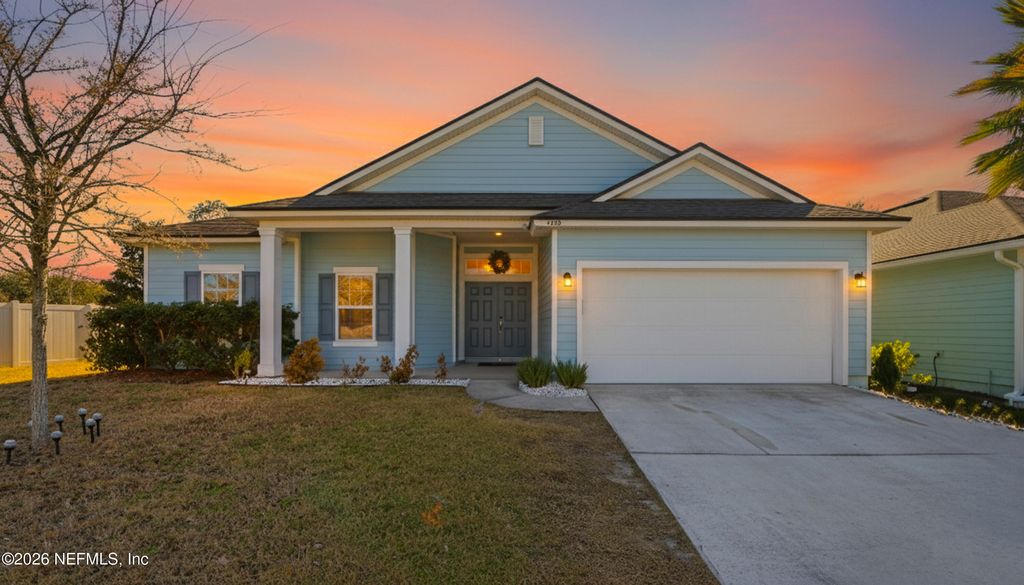 Aerial view of property