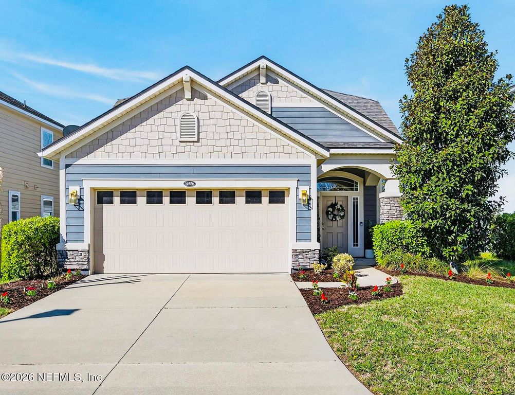 Aerial view of property