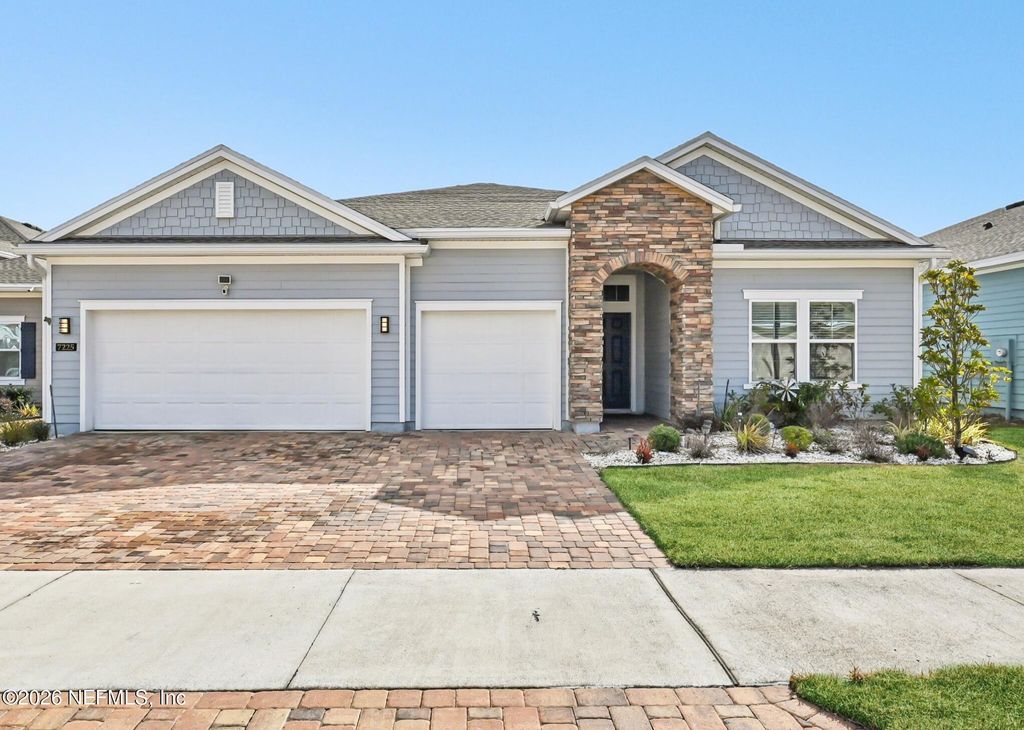 Aerial view of property