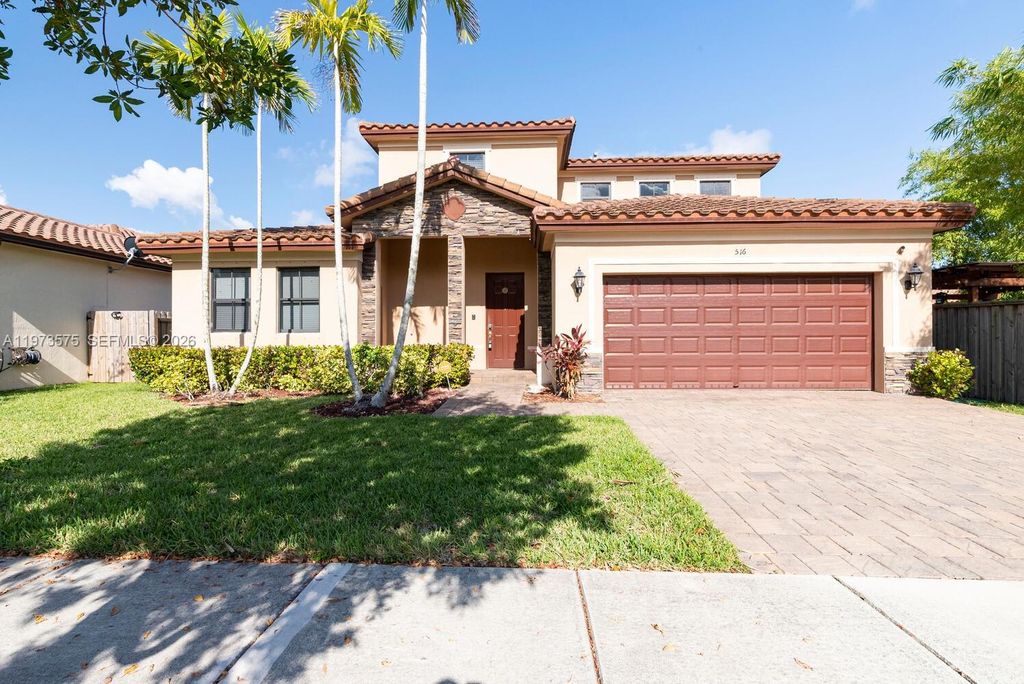 Aerial view of property