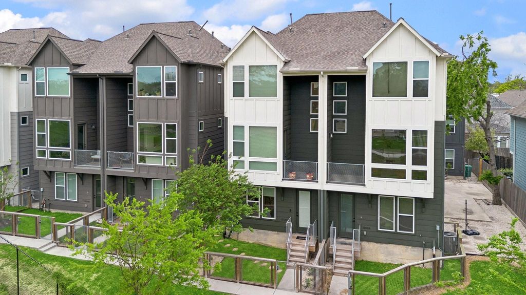 Aerial view of property