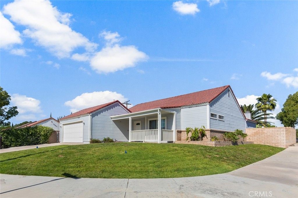 Aerial view of property