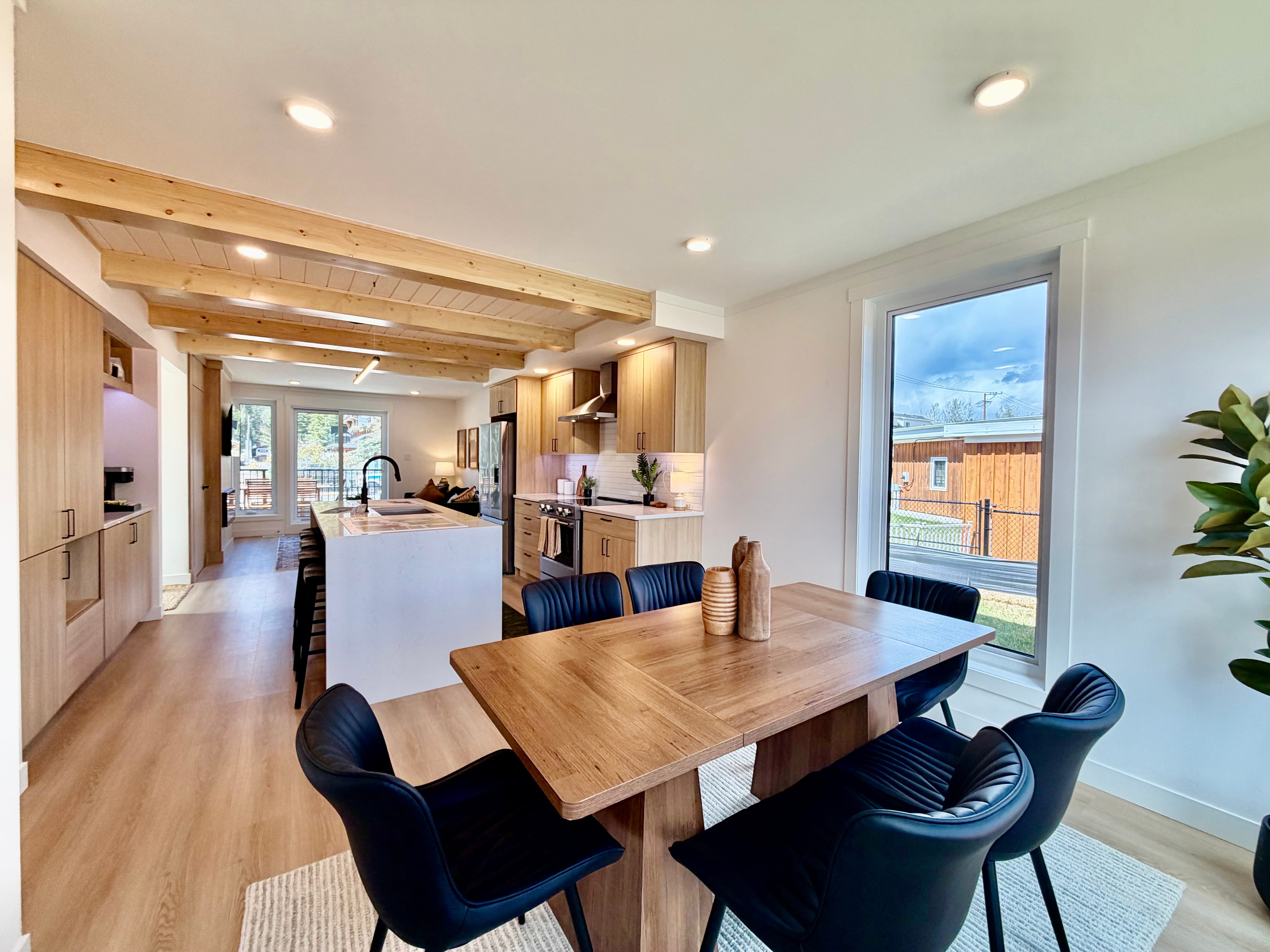 Dining area at Colliery Parc