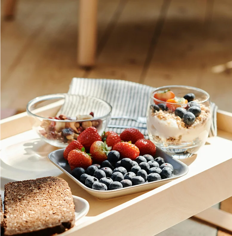 Breakfast table