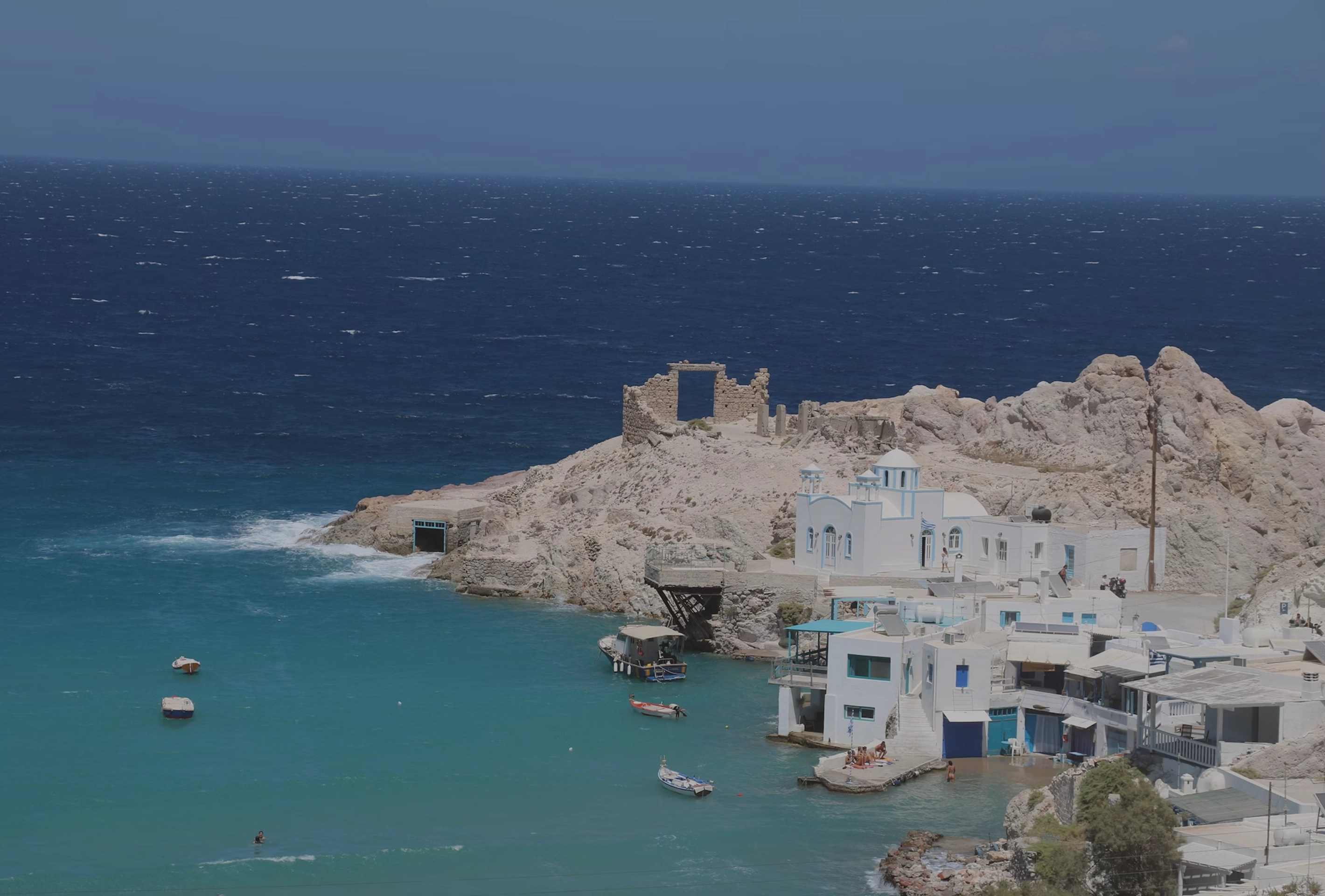 Island top view