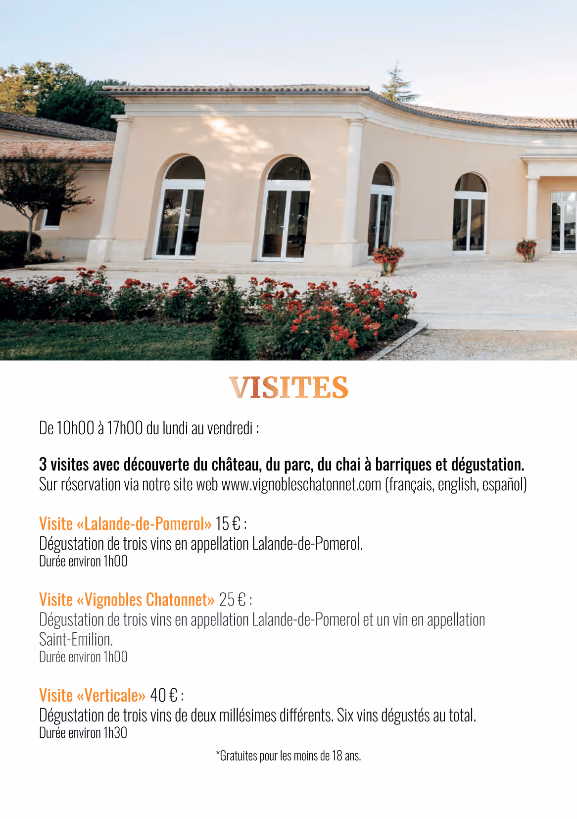 Brochure de la propriété