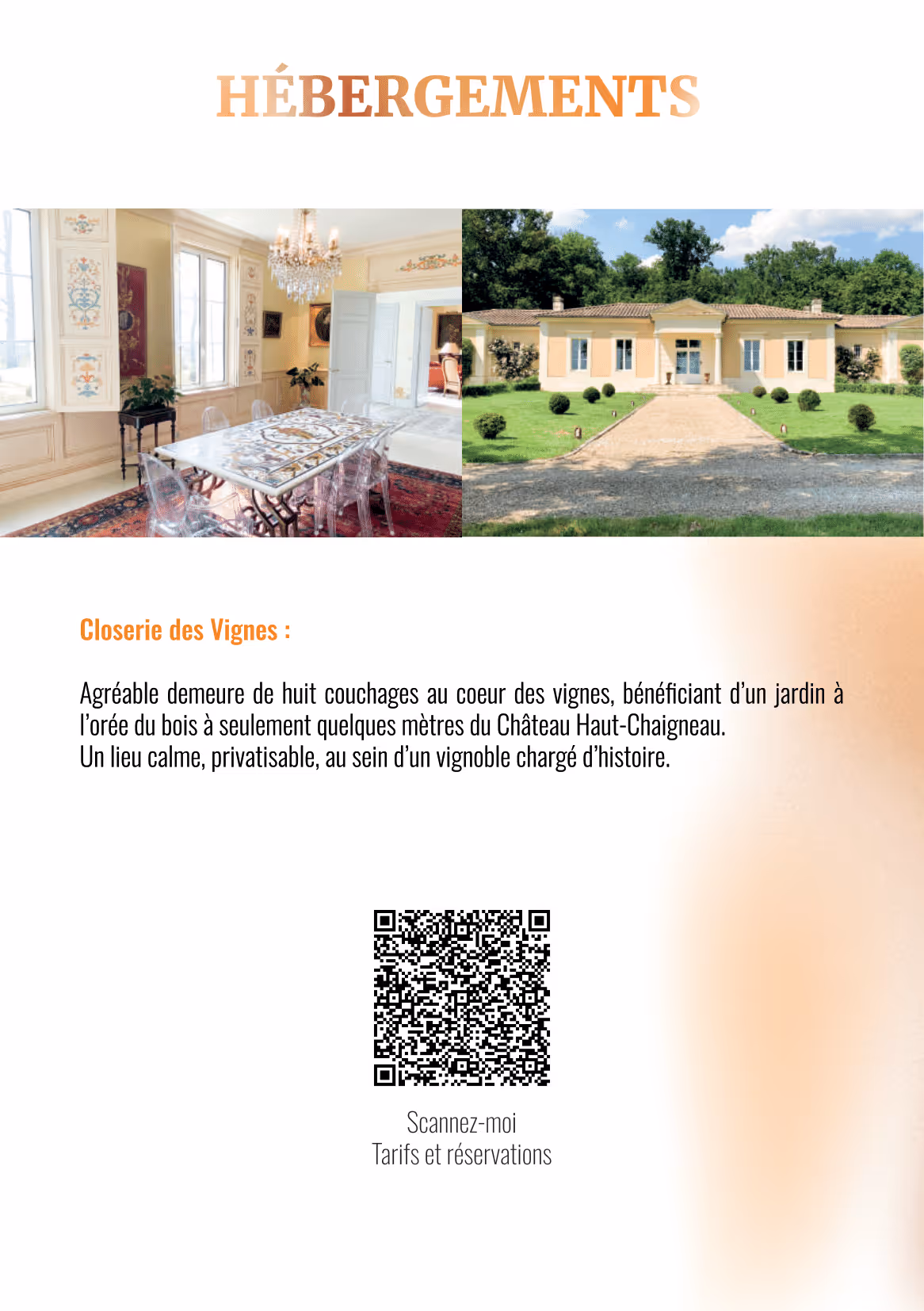 Brochure de la propriété