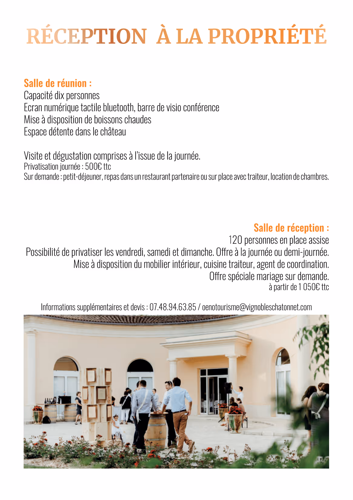 Brochure de la propriété