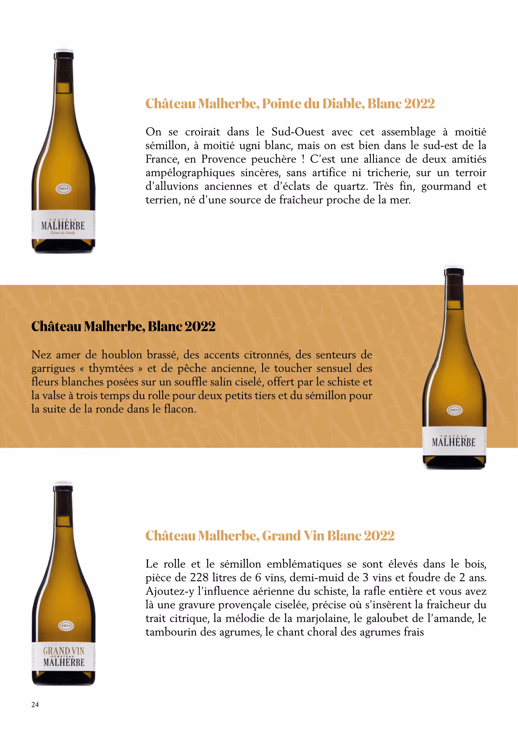 Revue de presse Château Malherbe