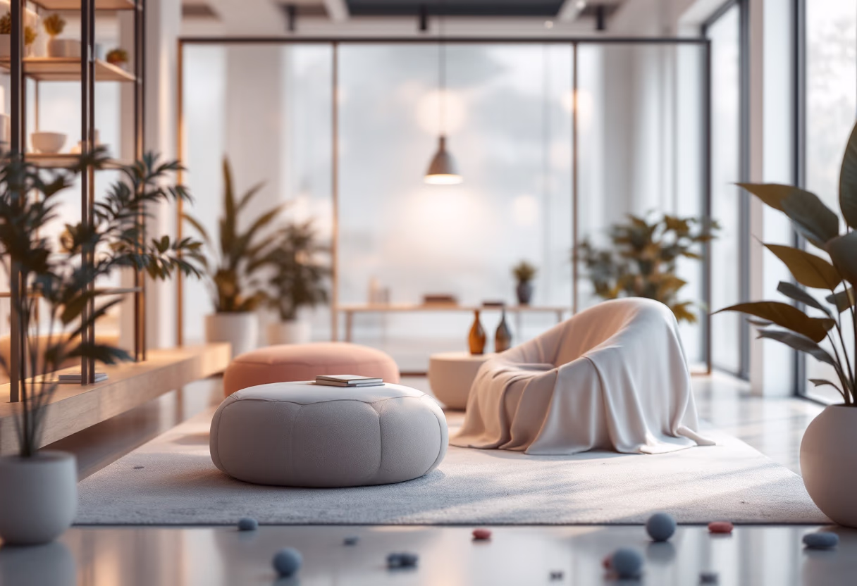 [background image] image of an inspiring workspace (for a ai marketing tech company)