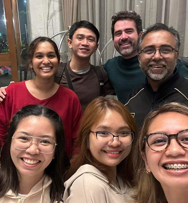 Pencil Team Selfie