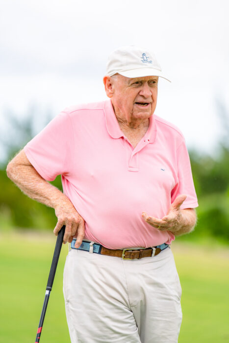 Portrait photo of Ron Kirby, golf course architect