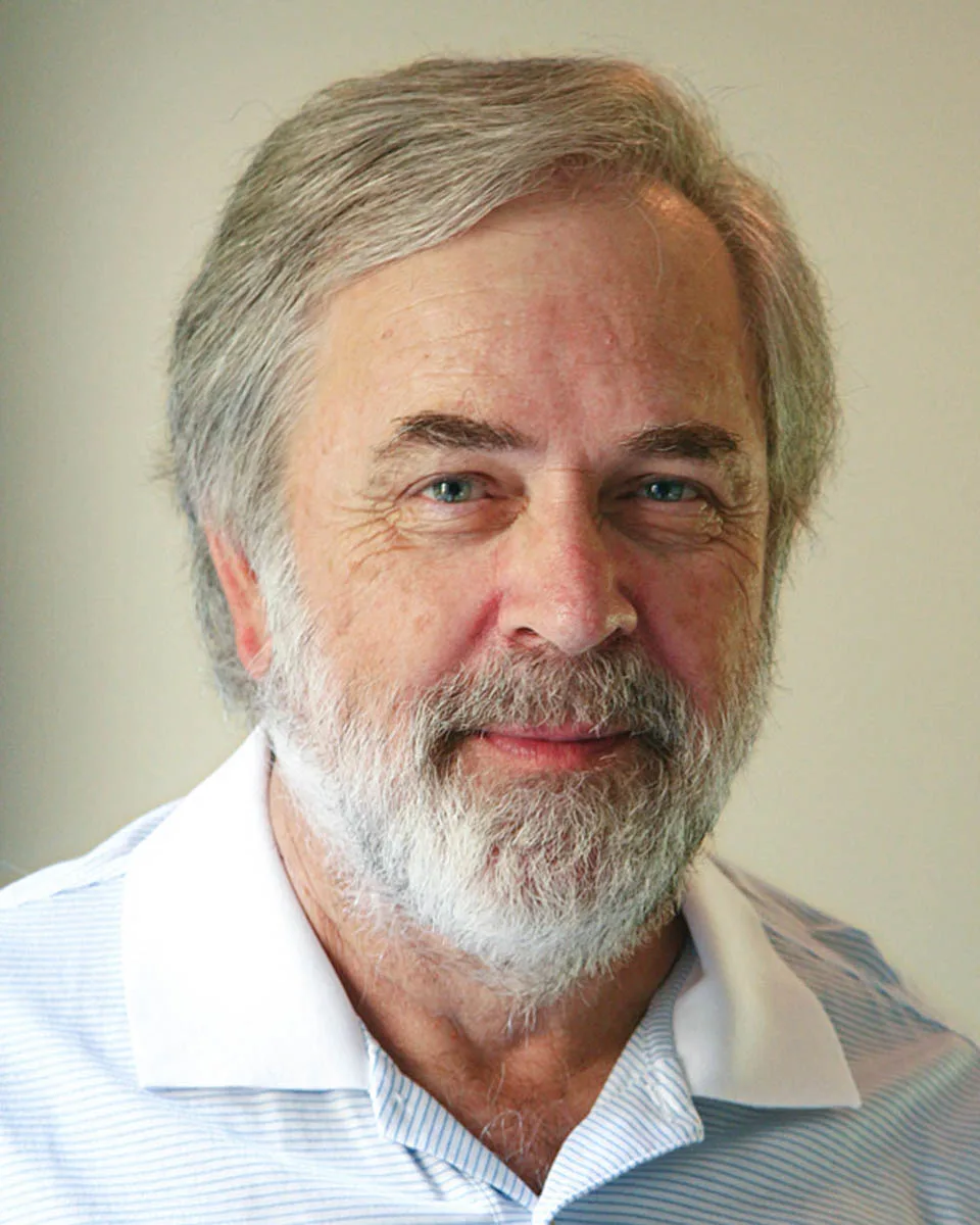 Portrait photo of Bob Harrison, golf course architect