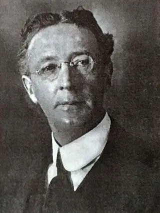 Portrait photo of Seth Raynor, golf course architect