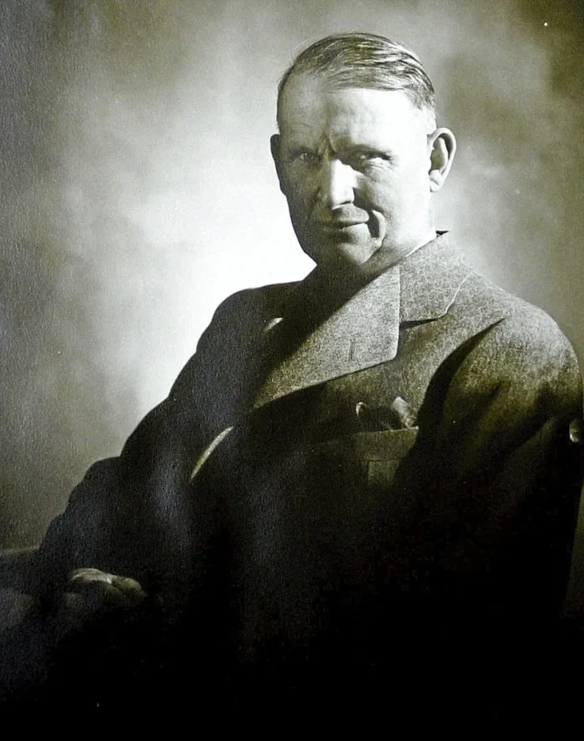 Portrait photo of Perry Maxwell, golf course architect