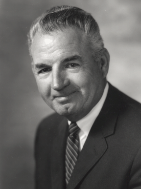 Portrait photo of Edmund Ault, golf course architect