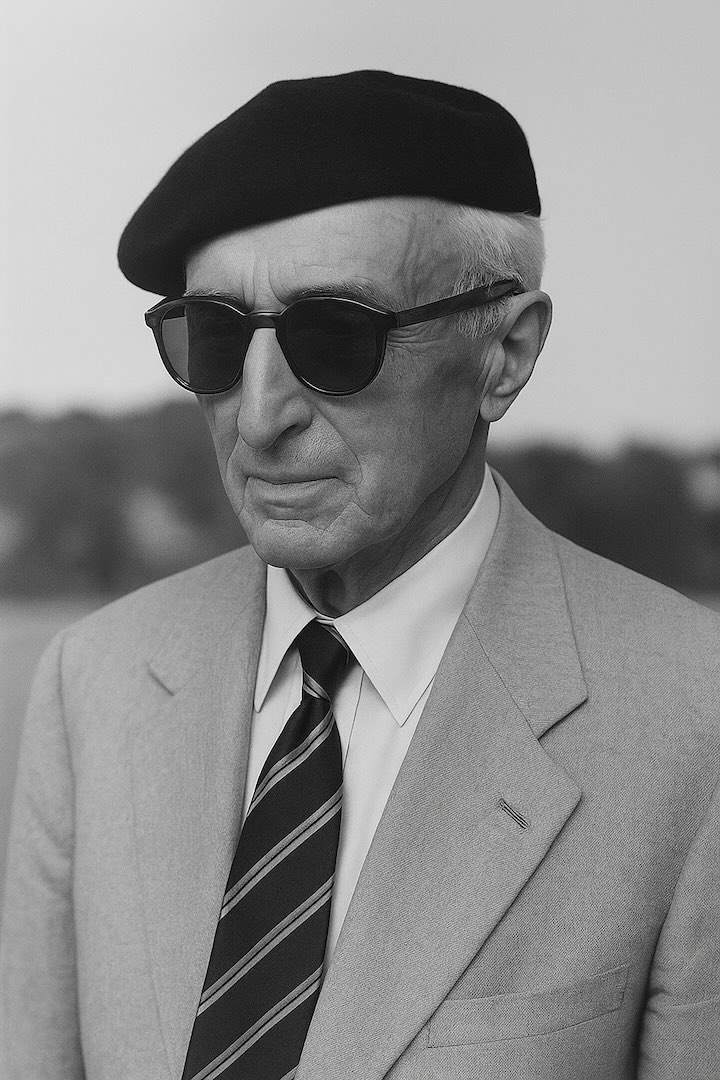 Portrait photo of Tom Simpson, golf course architect