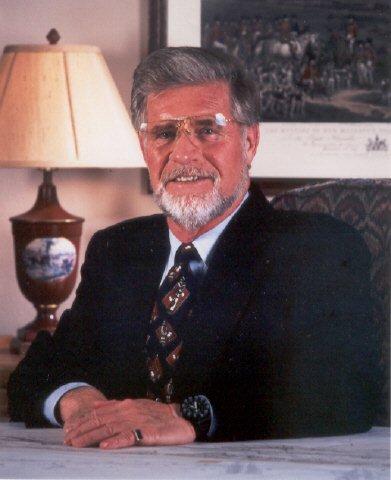 Portrait photo of Jay Morrish, golf course architect