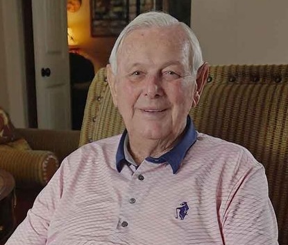 Portrait photo of Bruce Devlin, golf course architect