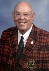 Portrait photo of Ed Seay, golf course architect