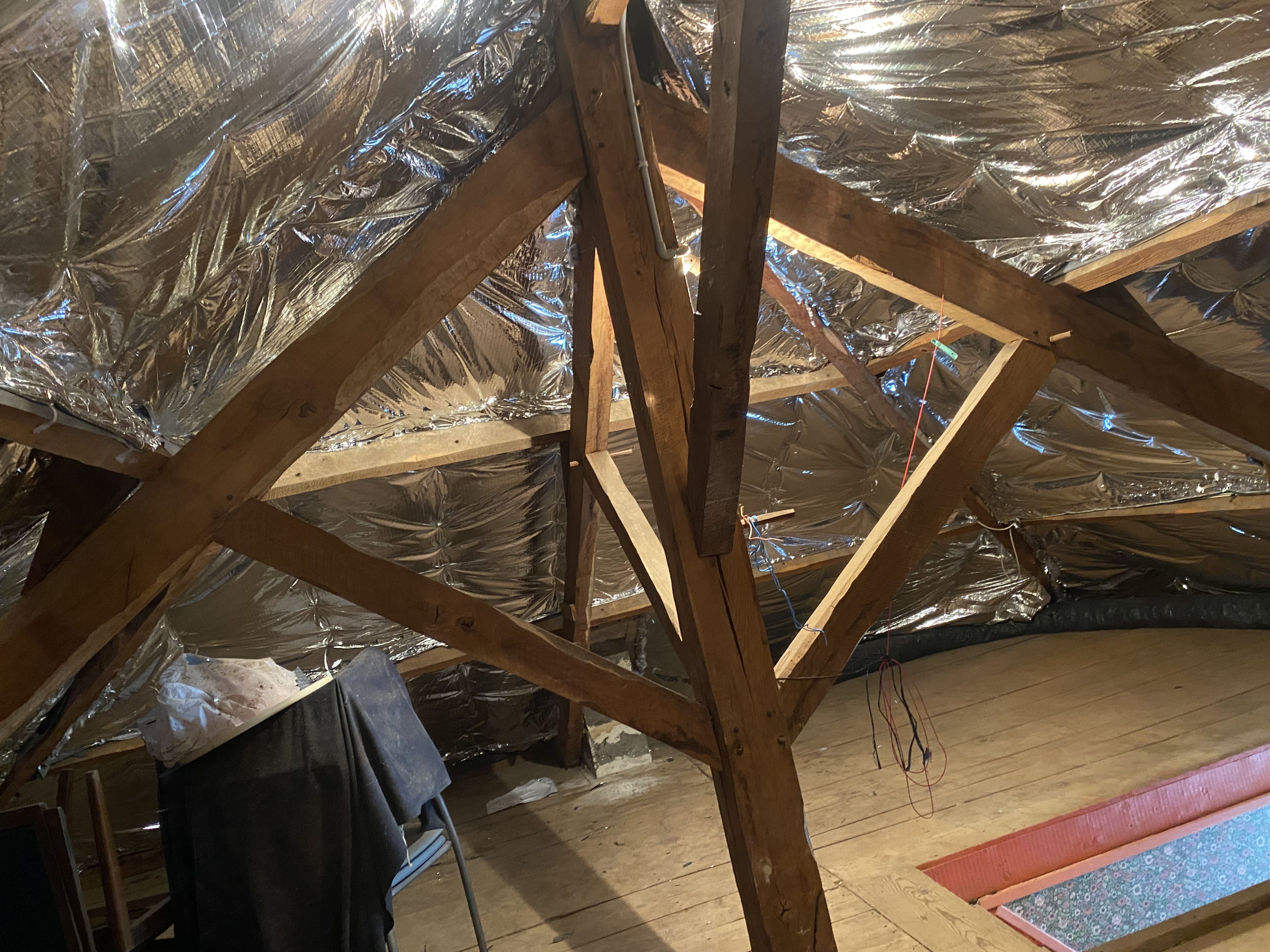 Isolation des combles et rampants par Utopia habitat