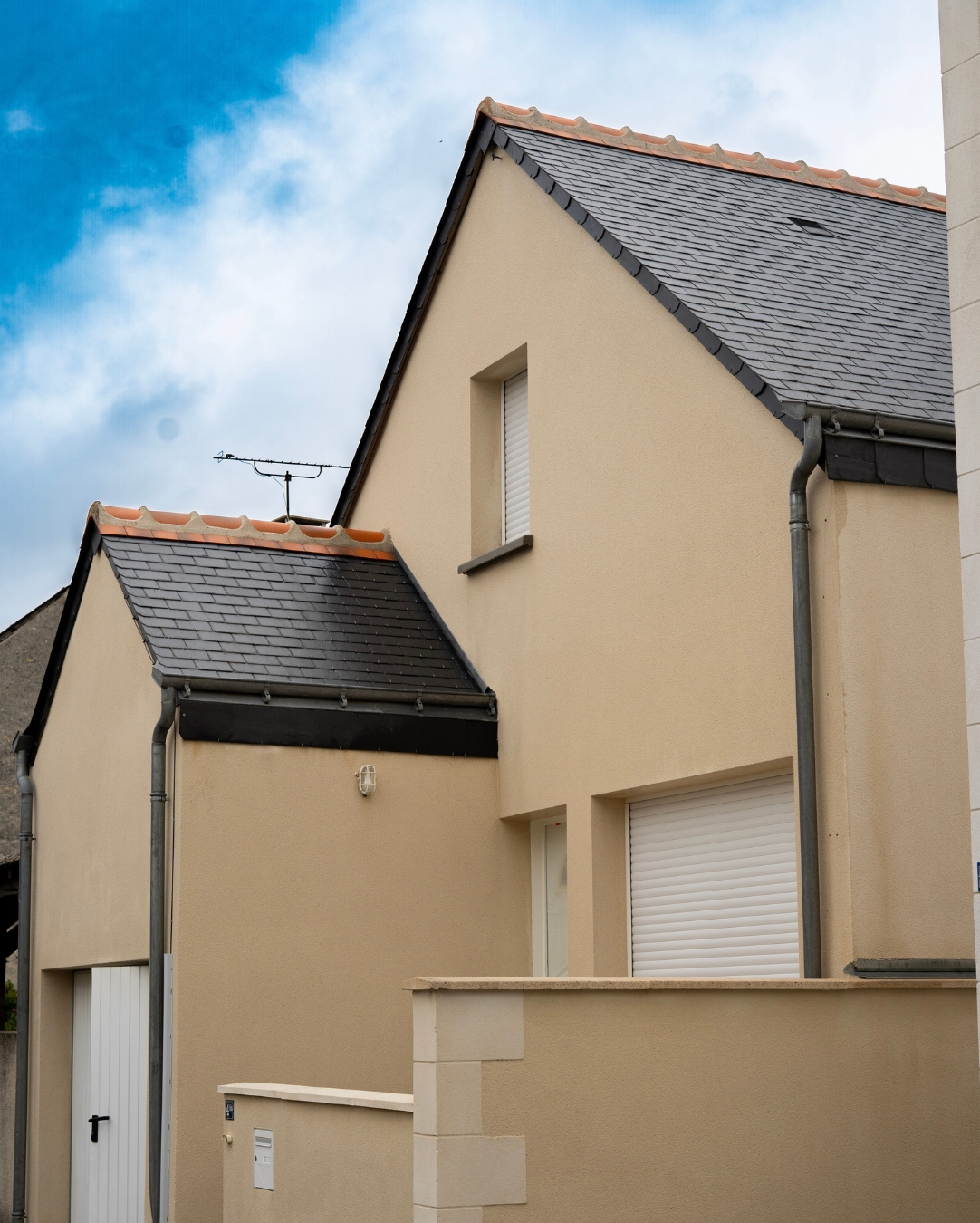 Utopia habitat ayant réalisé un traitement de façade.