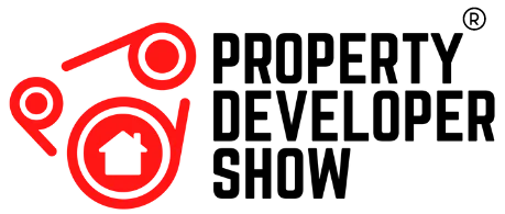 Logo of The Developer Show featuring stylized red circular shapes and the text 'The Developer Show' in black.