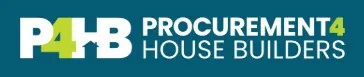 Procurement 4 House Builders logo with blue background.