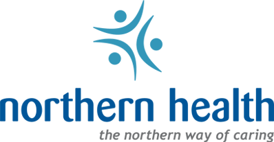 Northern Health logo with abstract human figures and slogan 'the northern way of caring'.