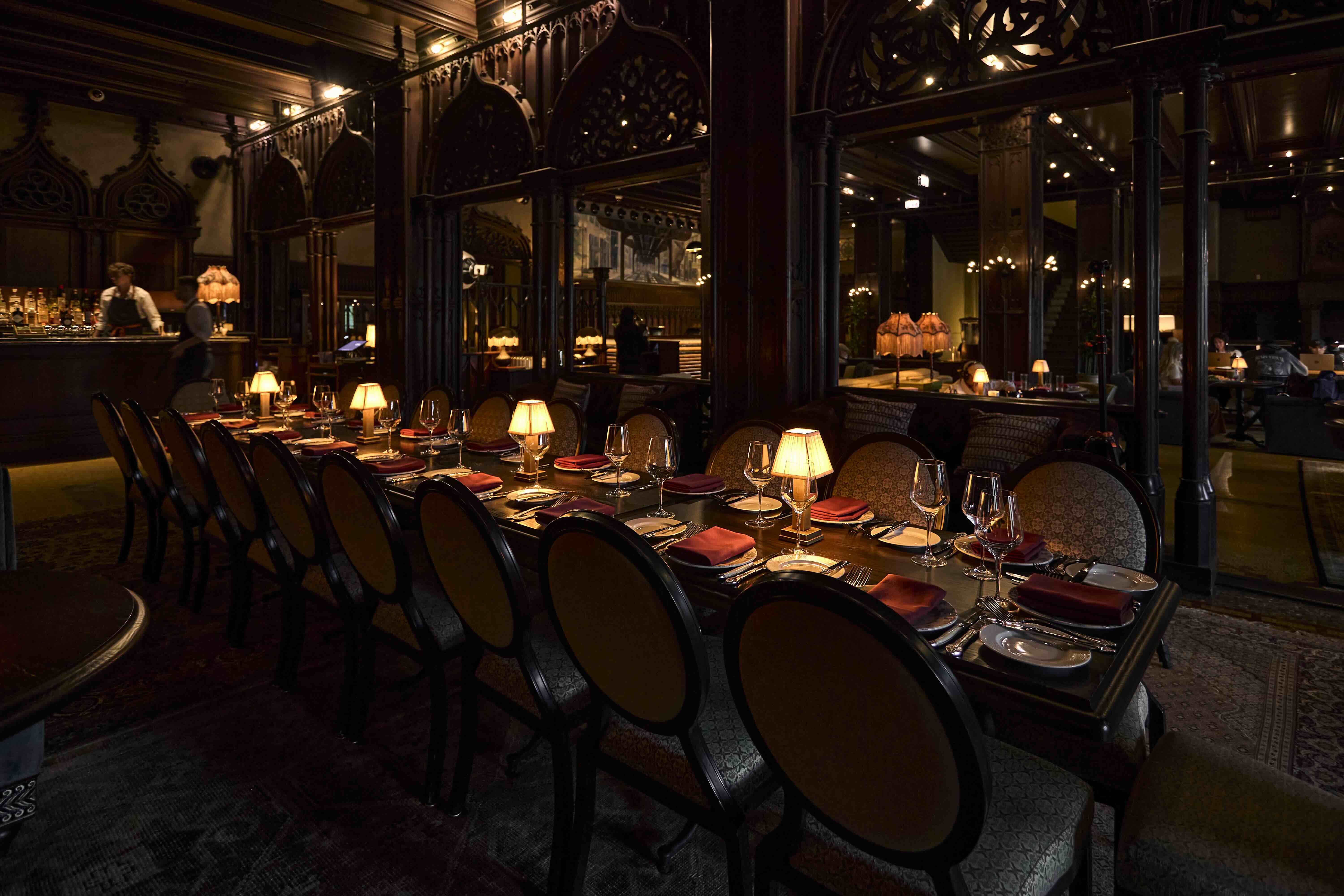 Private event space in the Chicago Athletic Association