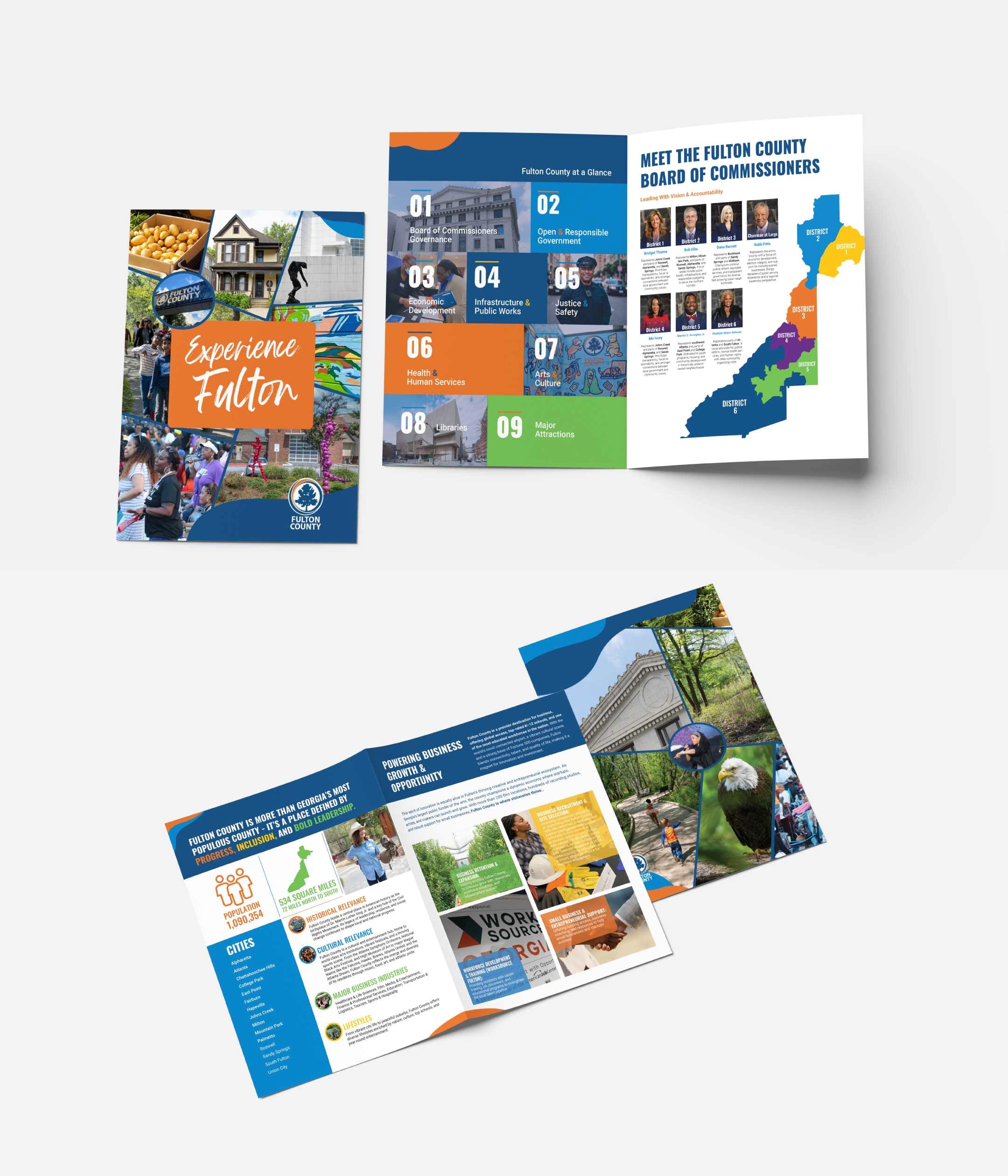 experience fulton brochure mockup.