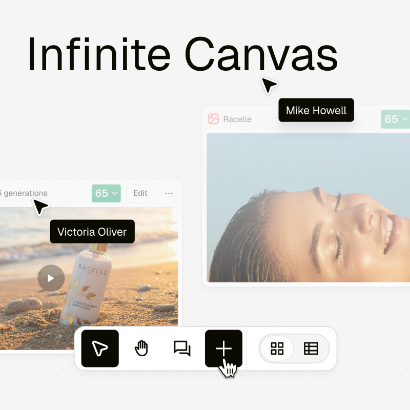 Infinite Canvas: One Surface for Everything Your Team Creates